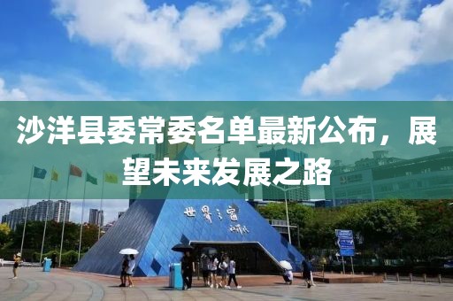 沙洋縣委常委名單最新公布，展望未來發(fā)展之路