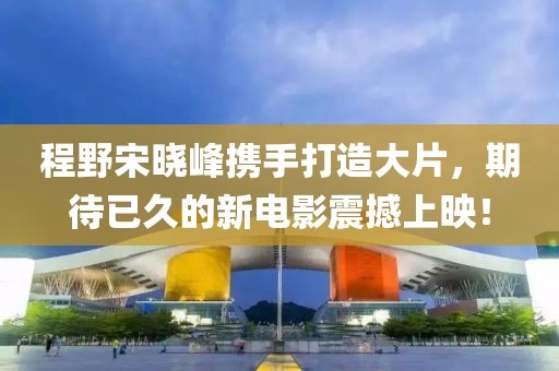程野宋曉峰攜手打造大片，期待已久的新電影震撼上映！