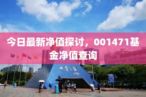 今日最新凈值探討，001471基金凈值查詢