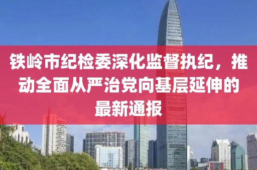 鐵嶺市紀(jì)檢委深化監(jiān)督執(zhí)紀(jì)，推動(dòng)全面從嚴(yán)治黨向基層延伸的最新通報(bào)