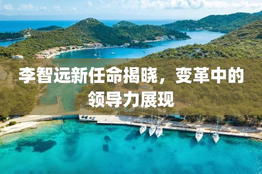 李智遠(yuǎn)新任命揭曉，變革中的領(lǐng)導(dǎo)力展現(xiàn)