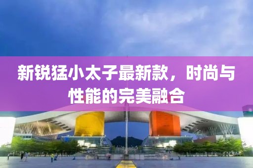 新銳猛小太子最新款，時尚與性能的完美融合