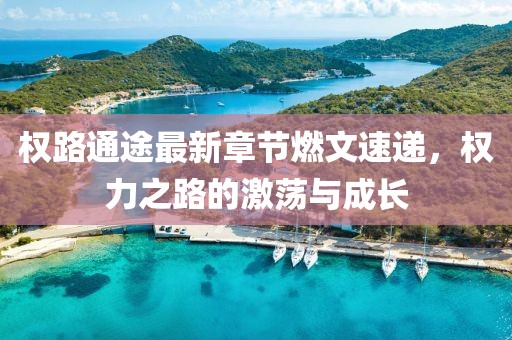 權(quán)路通途最新章節(jié)燃文速遞，權(quán)力之路的激蕩與成長