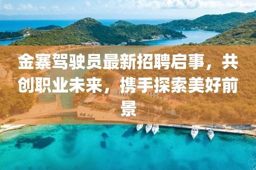 金寨駕駛員最新招聘啟事，共創(chuàng)職業(yè)未來，攜手探索美好前景
