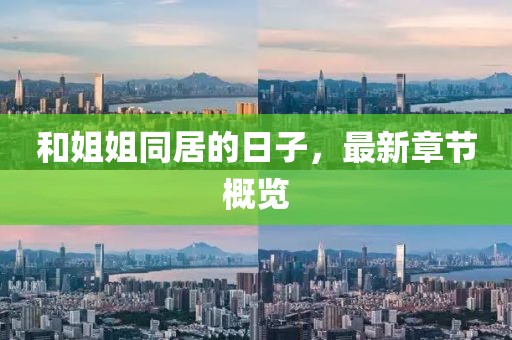 和姐姐同居的日子，最新章節(jié)概覽