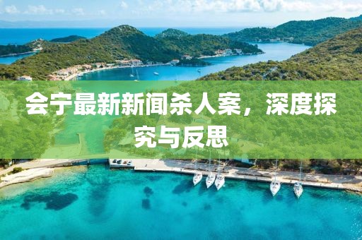 會寧最新新聞殺人案，深度探究與反思