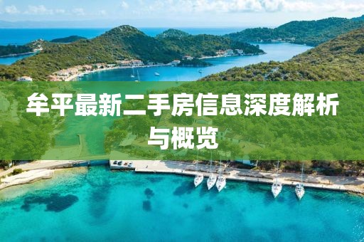 牟平最新二手房信息深度解析與概覽