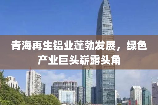 青海再生鋁業(yè)蓬勃發(fā)展，綠色產(chǎn)業(yè)巨頭嶄露頭角