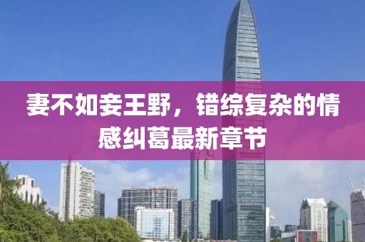 妻不如妾王野，錯綜復(fù)雜的情感糾葛最新章節(jié)