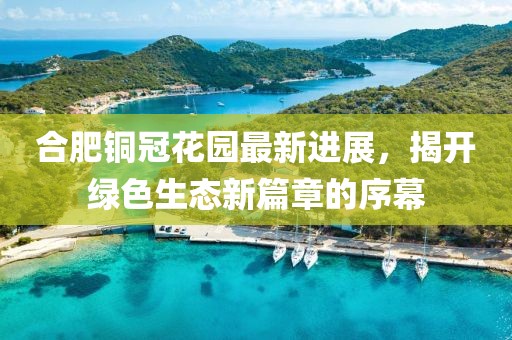 合肥銅冠花園最新進(jìn)展，揭開綠色生態(tài)新篇章的序幕