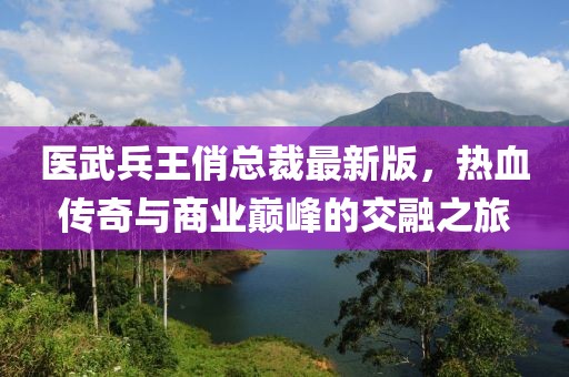 醫(yī)武兵王俏總裁最新版，熱血傳奇與商業(yè)巔峰的交融之旅