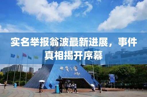 實名舉報翁波最新進展，事件真相揭開序幕