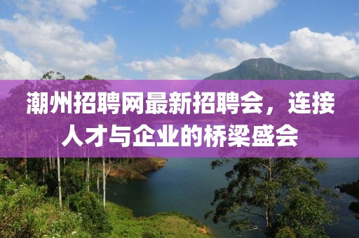 潮州招聘網(wǎng)最新招聘會(huì)，連接人才與企業(yè)的橋梁盛會(huì)