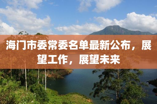 海門市委常委名單最新公布，展望工作，展望未來