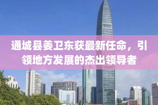 通城縣姜衛(wèi)東獲最新任命，引領(lǐng)地方發(fā)展的杰出領(lǐng)導(dǎo)者