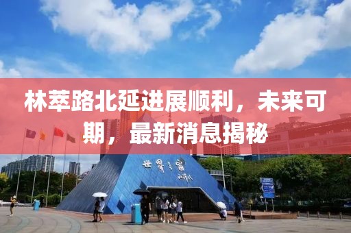 林萃路北延進(jìn)展順利，未來可期，最新消息揭秘