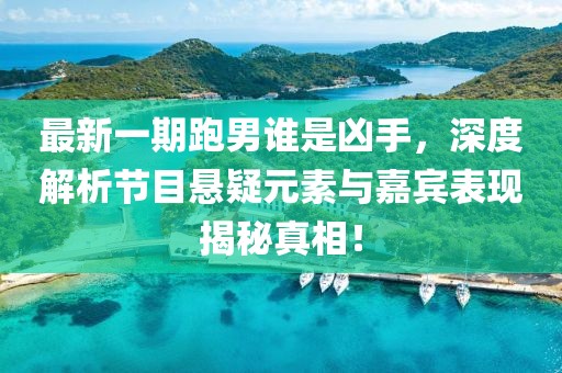 最新一期跑男誰是兇手，深度解析節(jié)目懸疑元素與嘉賓表現(xiàn)揭秘真相！