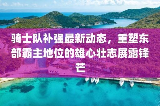 騎士隊(duì)補(bǔ)強(qiáng)最新動(dòng)態(tài)，重塑東部霸主地位的雄心壯志展露鋒芒