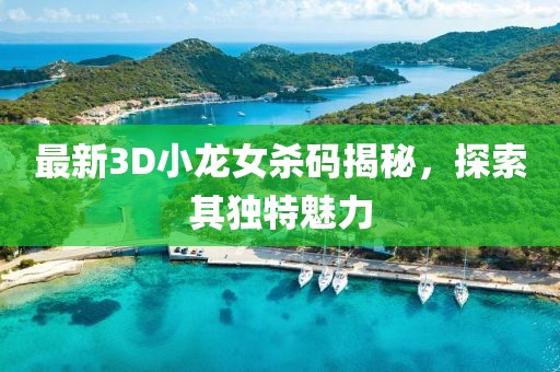 最新3D小龍女殺碼揭秘，探索其獨(dú)特魅力