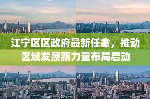 江寧區(qū)區(qū)政府最新任命，推動(dòng)區(qū)域發(fā)展新力量布局啟動(dòng)