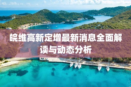 皖維高新定增最新消息全面解讀與動態(tài)分析