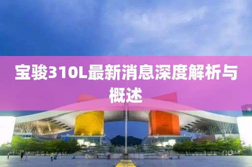 寶駿310L最新消息深度解析與概述