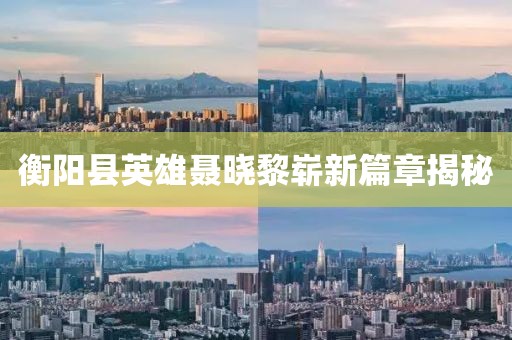 衡陽(yáng)縣英雄聶曉黎嶄新篇章揭秘
