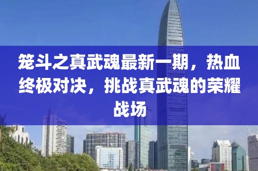 籠斗之真武魂最新一期，熱血終極對決，挑戰(zhàn)真武魂的榮耀戰(zhàn)場