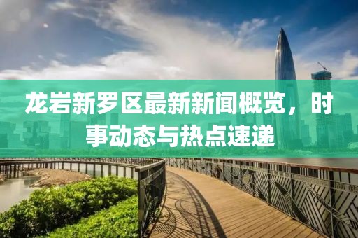 龍巖新羅區(qū)最新新聞概覽，時事動態(tài)與熱點速遞