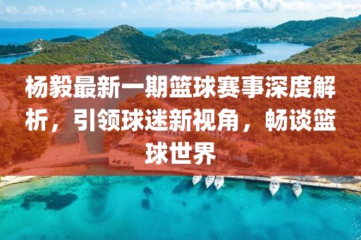 楊毅最新一期籃球賽事深度解析，引領(lǐng)球迷新視角，暢談籃球世界