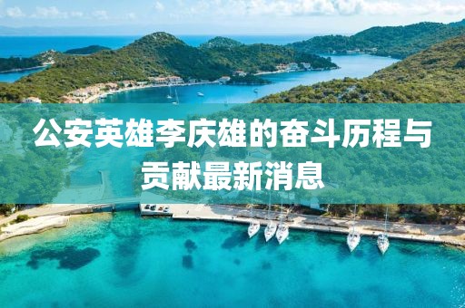 公安英雄李慶雄的奮斗歷程與貢獻(xiàn)最新消息