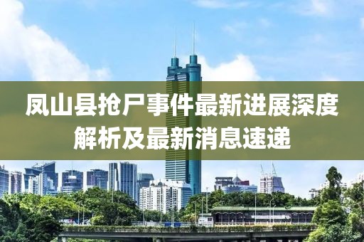 鳳山縣搶尸事件最新進(jìn)展深度解析及最新消息速遞