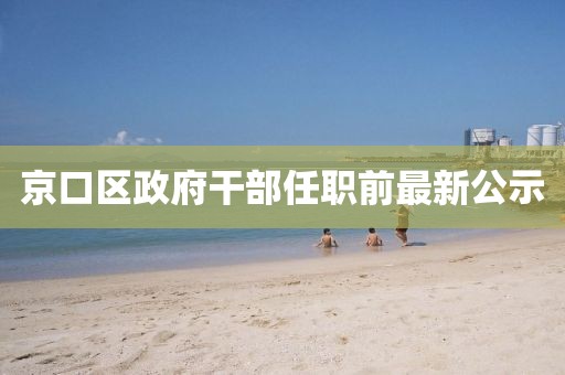 京口區(qū)政府干部任職前最新公示
