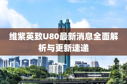 維紫英致U80最新消息全面解析與更新速遞