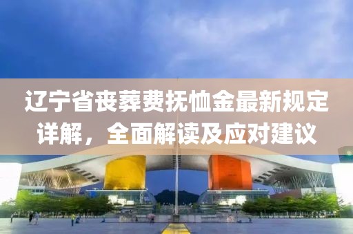 遼寧省喪葬費(fèi)撫恤金最新規(guī)定詳解，全面解讀及應(yīng)對建議