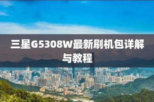 三星G5308W最新刷機包詳解與教程