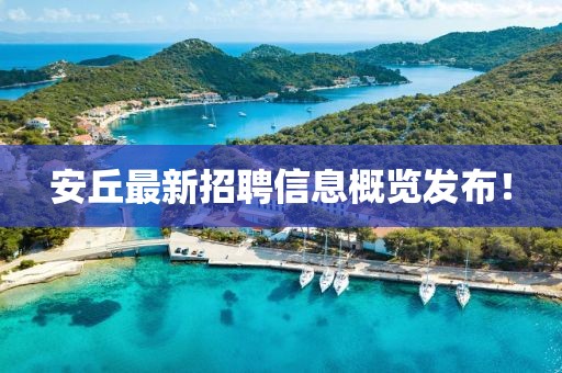 安丘最新招聘信息概覽發(fā)布！