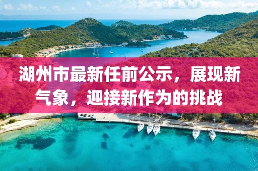 湖州市最新任前公示，展現(xiàn)新氣象，迎接新作為的挑戰(zhàn)