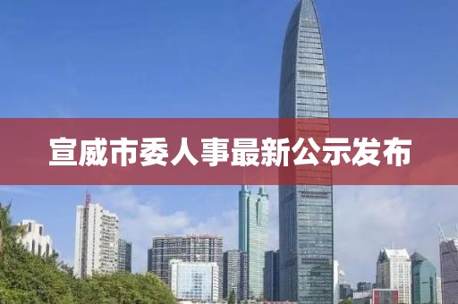 宣威市委人事最新公示發(fā)布