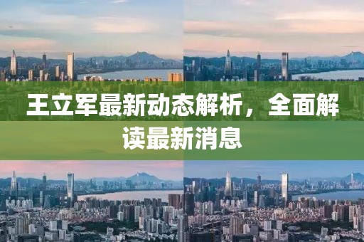 王立軍最新動態(tài)解析，全面解讀最新消息