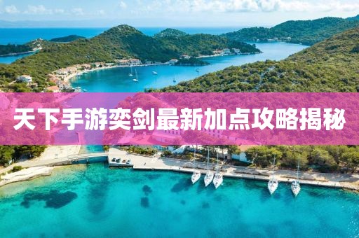 天下手游奕劍最新加點(diǎn)攻略揭秘