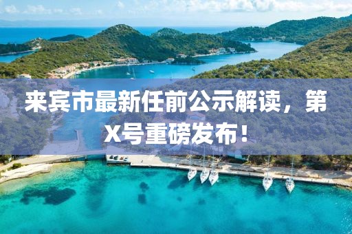 來賓市最新任前公示解讀，第X號重磅發(fā)布！
