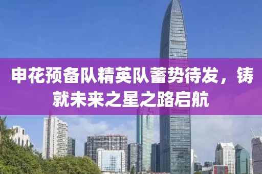 申花預(yù)備隊(duì)精英隊(duì)蓄勢待發(fā)，鑄就未來之星之路啟航