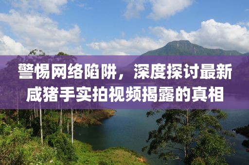 警惕網(wǎng)絡(luò)陷阱，深度探討最新咸豬手實拍視頻揭露的真相