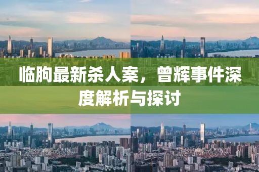 臨朐最新殺人案，曾輝事件深度解析與探討