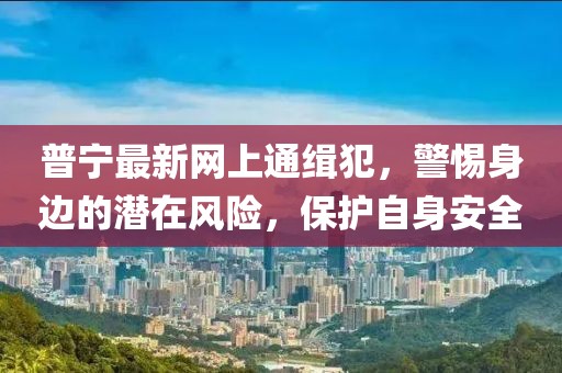 普寧最新網(wǎng)上通緝犯，警惕身邊的潛在風(fēng)險(xiǎn)，保護(hù)自身安全