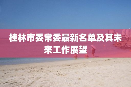 桂林市委常委最新名單及其未來工作展望