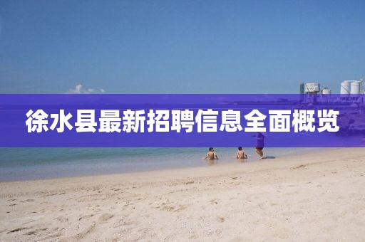 徐水縣最新招聘信息全面概覽