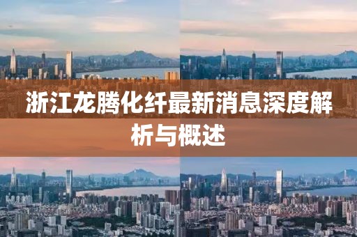 浙江龍騰化纖最新消息深度解析與概述