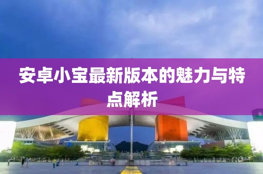 安卓小寶最新版本的魅力與特點(diǎn)解析